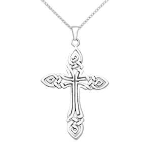Sterling Silver Celtic Cross Pendant