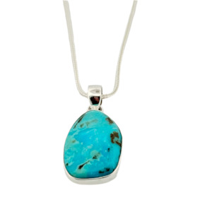 Bestsellers: Sterling Silver Turquoise Pendant
