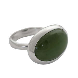 Pounamu Greenstone: NZ Pounamu Greenstone Ring
