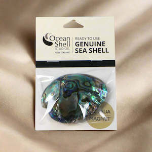 PAUA GEM MAGNET - PACKAGED