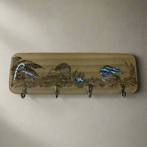 KEYHOLDER RECYCLEWOOD - Kiwi