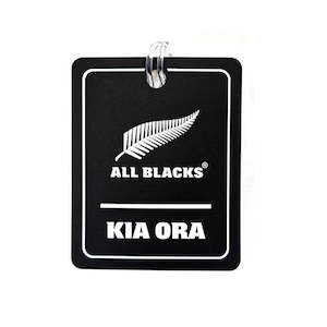 New Arrivals: All Blacks Premium Travel Tag - KIA ORA