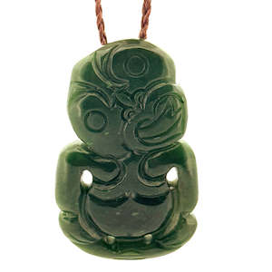 Pounamu Greenstone: Pounamu Hei Tiki