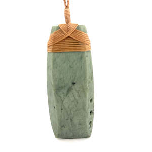 Inanga Pounamu Toki Pendant