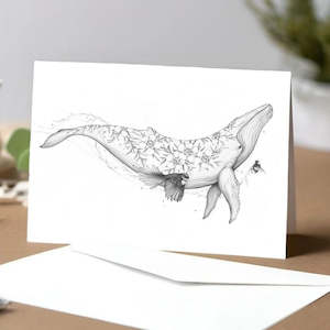 Gift Cards: Card - Lead me Home - Whale