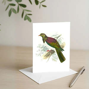 Gift Cards: Johannes Keulemans - Card - New Zealand Pigeon - Kereru