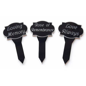 Designer Style Plant Markers Award Engravers