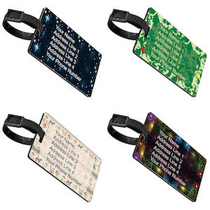 Designer Luggage Tags Award Engravers