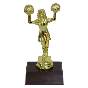 Cheerleader Figurine Award Engravers
