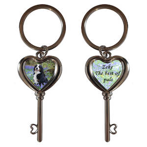Personalised Heart Key Award Engravers NZ