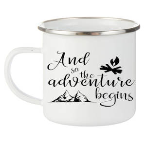 Personalised Enamel Mug Award Engravers
