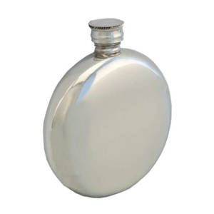 Pewter Hip Flask Award Engravers