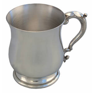 Products: Georgian Pewter Tankard Award Engravers