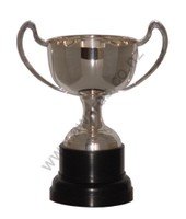 Silverware: Champagne silver cup 28cm