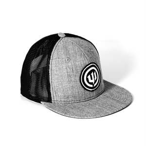 Wicked Audio: WICKED AUDIO HAT - GRAY TRUCKER WITH TEETH