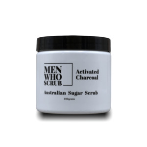 MEN WHO SCRUB CHARCOAL BODY SCRUB