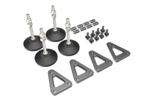 TRAK RACER Stabilizing Feet and Floor Protectors