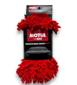 MOTUL Car Wash Mitt - Red