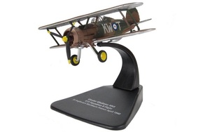 1/72 1940 Gloster Gladiator MKII (OX-AC023) - High Quality Diecast Model Planes,&hellip;