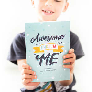 Gratitude Journals: Resilient ME Gratitude Journal for Kids – Awesome Ends in ME (age 5-12)