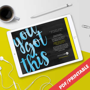 Gratitude Journals For Teens: Digital Gratitude Journal – You Got This (PDF)