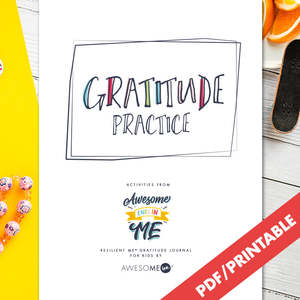 Gratitude Journals: Gratitude Practice - Resilient ME Printable