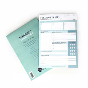Teens: Mindset Reset - I Believe in ME Notepad