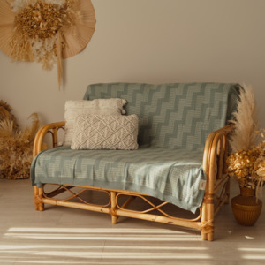 Whare Collection: Poutama - Blanket Throw Size