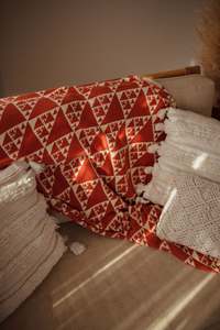 Whare Collection: Hononga - Blanket Throw Size