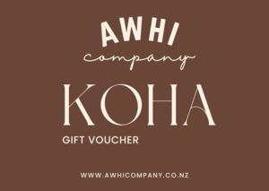 Gift Card: Awhi Company - Koha (Gift Card)