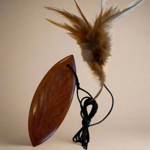 Pūrerehua (Feathered) - Nā James Davidson of Carve It