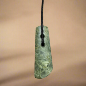 Toki Angle Pounamu Pendant - 3