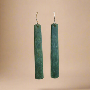 Whakakai Pounamu (Drop Earrings) - 19