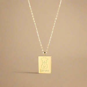 Necklaces: Wahine Necklace (Gold) - Pamu