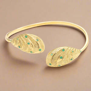 Earrings: Moana Cuff Bracelet (Gold) - Pamu