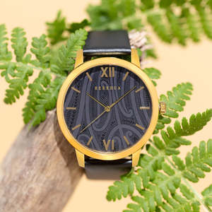 Bracelets Hats Watches: Awanui River Watch 42mm - Rerehua Boutique