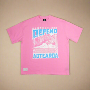 Defend Tee (Bubblegum Pink) - Soil & Sand