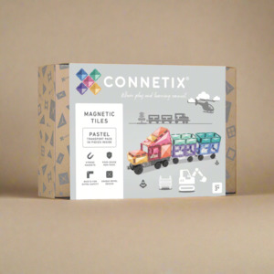 Games: Pastel Transport 50pc Pack - CONNETIX