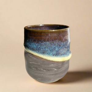 Non-Handled Ceramic Mugs (Dark Blue) - Kaelebs Kups