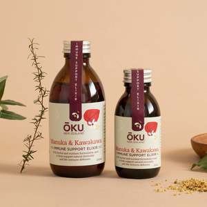 Oku: Immune Elixir 100ml - ŌKU New Zealand