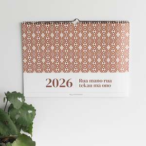 All: 2026 A3 Monthly Flip Calendar - Ara Stationery