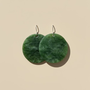 All: Whakakai Pounamu (Disc Earrings) - 9