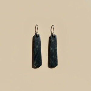 Whakakai Pounamu (Drop Earrings) - 6