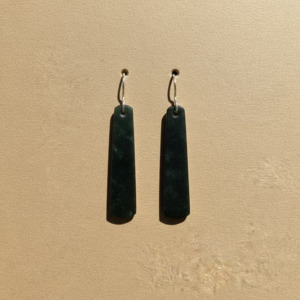 Whakakai Pounamu (Drop Earrings) - 8