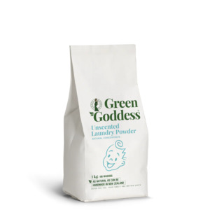 Natural Laundry Powder Concentrate Unscented - Green Goddess