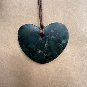 Manawa Pounamu Pendant - 4