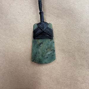 Toki Pounamu Pendant - 9