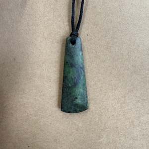 Toki Pounamu Pendant - 7