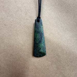Toki Pounamu Pendant - 4