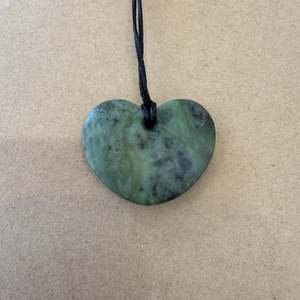 Manawa Pounamu Pendant - 7